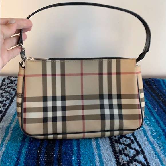 Burberry classic plaid small bag - Picture 3 of 6